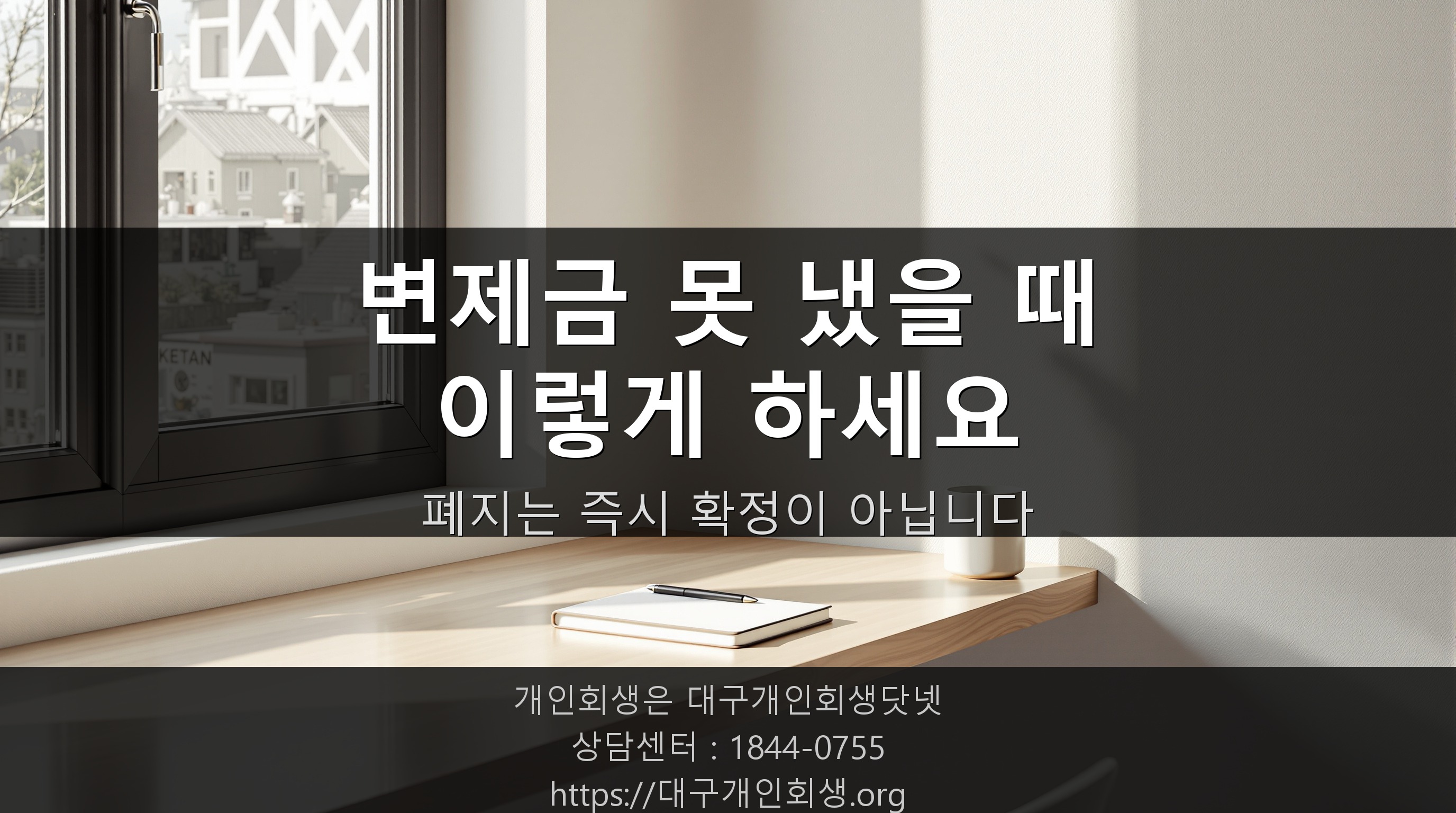 개인회생 변제금을 몇 달 못 냈을 때, 폐지가 되면 어떻게 되나요