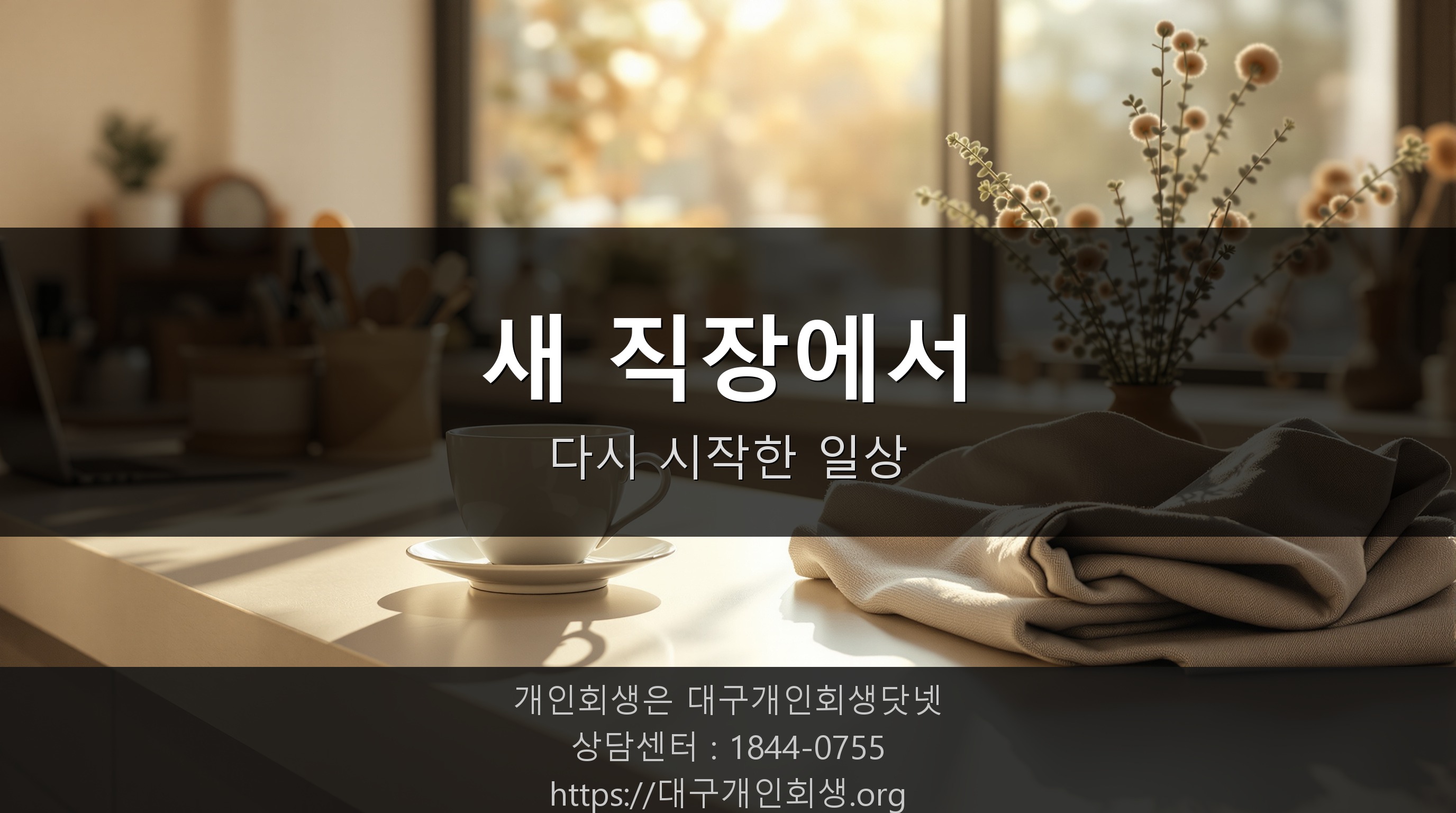 새 직장에서 다시 시작하는 일상